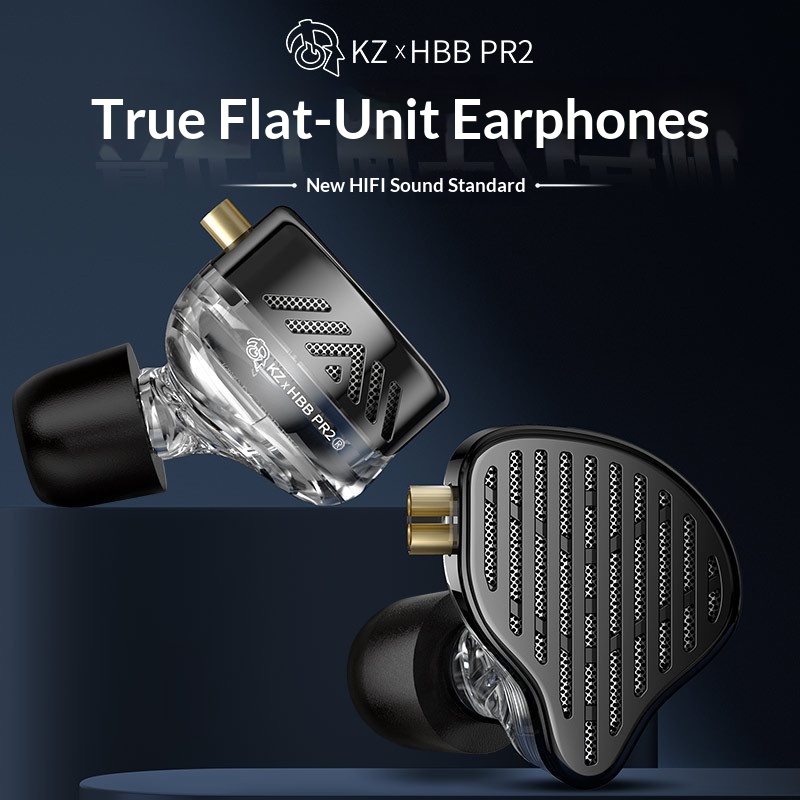 Planar Magnetic Iem Earphones - Tersedia Kz‑Pr2 Planar Magnetic Iem Earphones