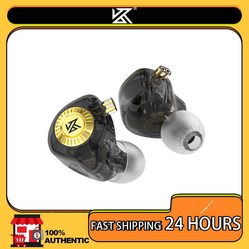 Type C Wired Earphones With Mic - KZ EDX-Headset Hi-fi Ultra Berkabel Headset