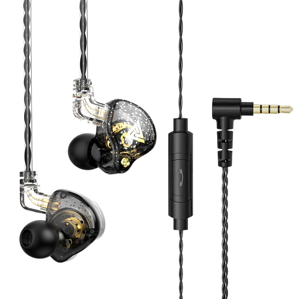 QKZ AK6 PRO Earphone Berkabel  - In Ear Monitors For Singers ulasan dan harga
