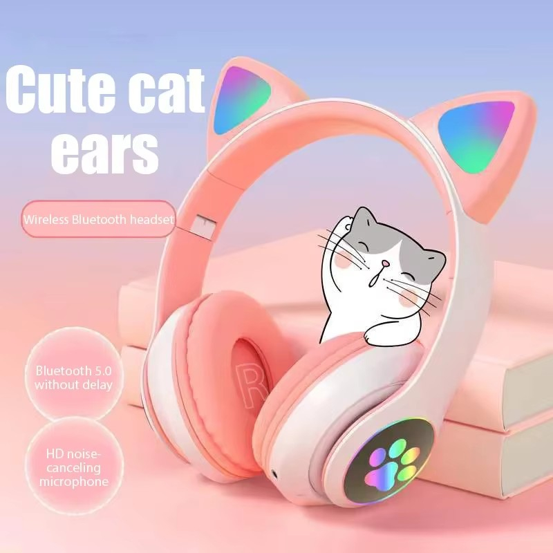 Headphone nirkabel JST-28, ear - Anc Wireless Over Ear Headphones ulasan dan harga