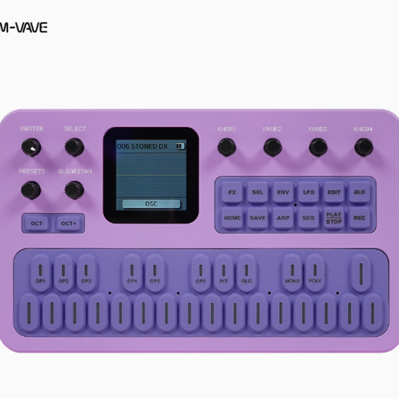 Synthesizer Midi Portabel M-VA - Speakers ulasan dan harga