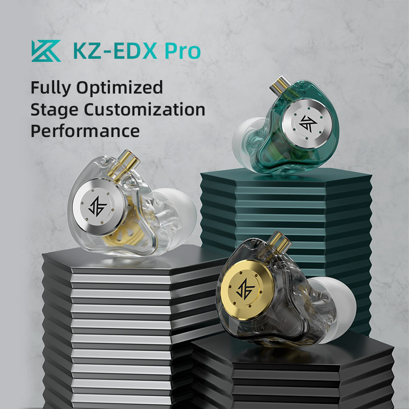 KZ EDX Pro Fones De Ouvido Bas - In Ear Monitors For Singers ulasan dan harga