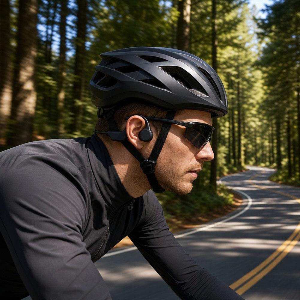 Headphone Konduksi Tulang, Tid - Bone Conduction Running Headphones ulasan dan harga