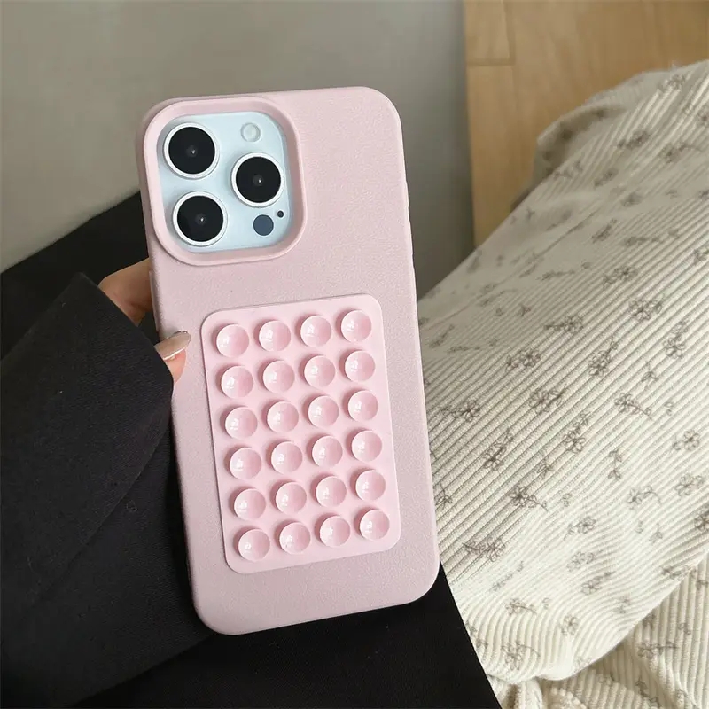 Casing Ponsel Pola Lichee Dudu - Tablets ulasan dan harga
