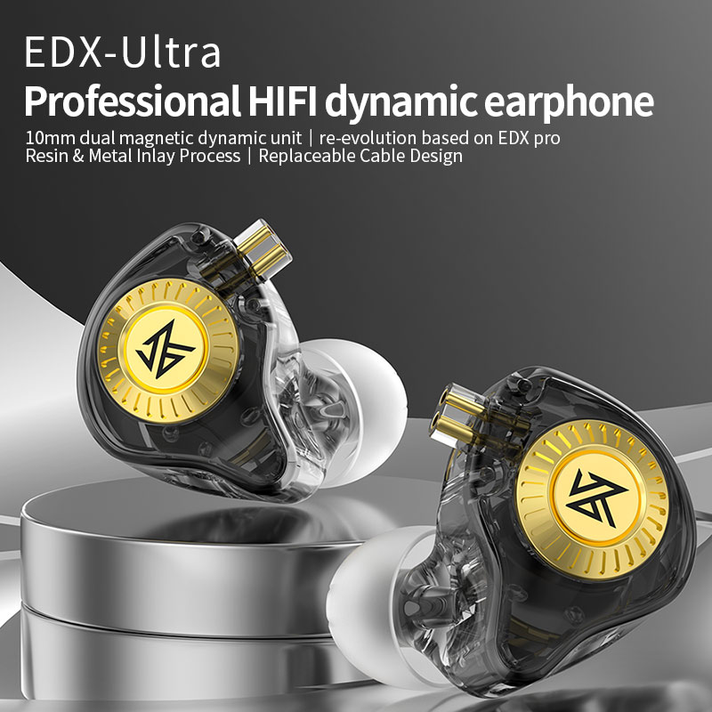 KZ EDX-Headset Hi-fi Ultra Ber - Type C Wired Earphones With Mic ulasan dan harga