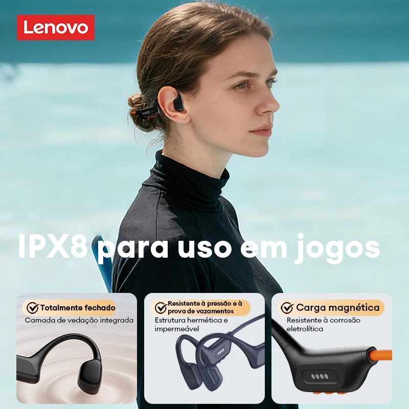 Lenovo S106, Earphone Konduksi - Type C Wired Earphones With Mic ulasan dan harga