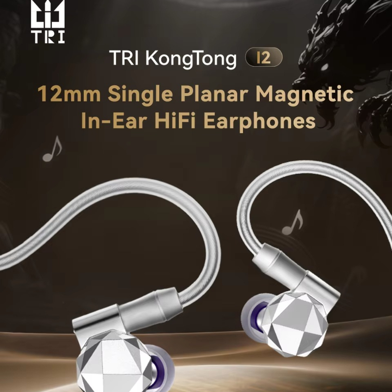 KBEAR TRI KongTong I2, Earphon - Planar Magnetic Iem Earphones ulasan dan harga